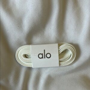Alo White Shoelaces